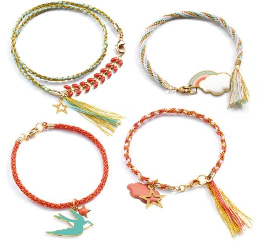 Творчески комплект Djeco - Направи сам бижута Celeste