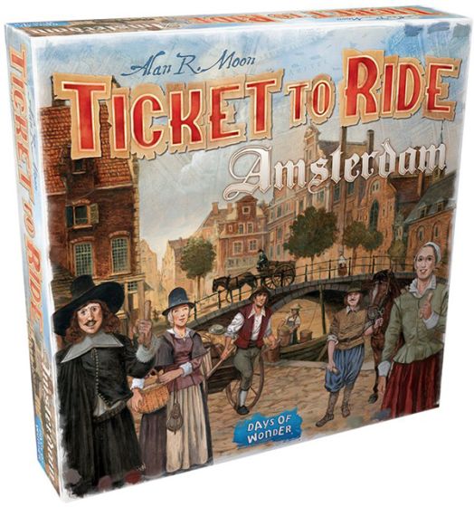 Настолна игра: Ticket To Ride Amsterdam