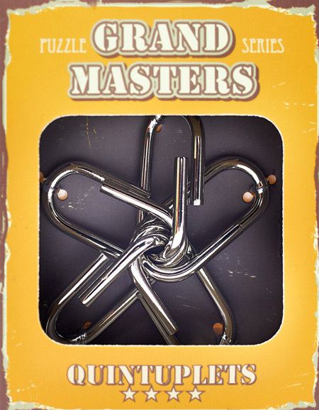 3D пъзел Eureka Grand Masters - Quintuplets