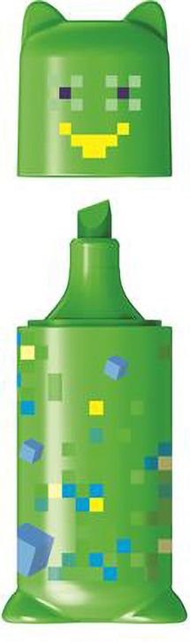 Мини текстмаркер Maped Pixel Party, зелен