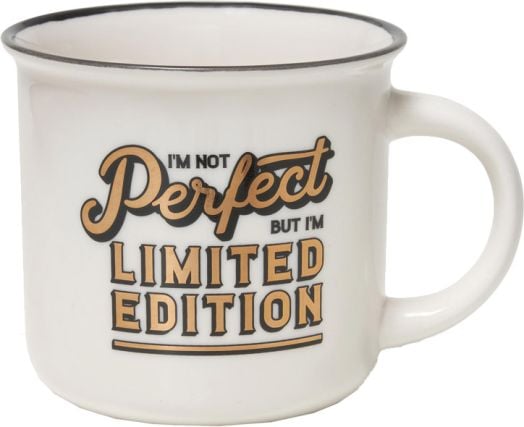 Порцеланова чаша Legami - I'm Not Perfect, but I'm Limited Edition