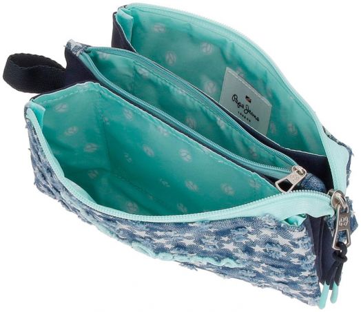 Несесер Pepe Jeans Denim Star с три отделения