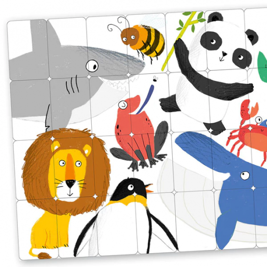 Animals Snap Game Cards