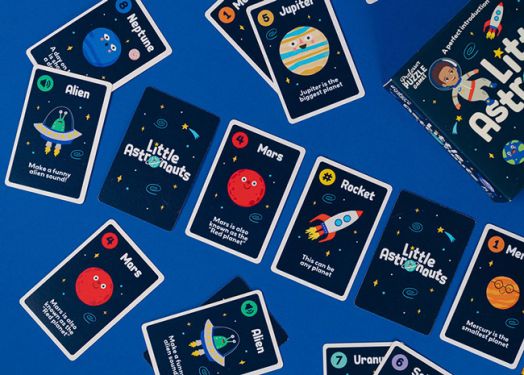 Игра Professor Puzzle: Little Astronauts