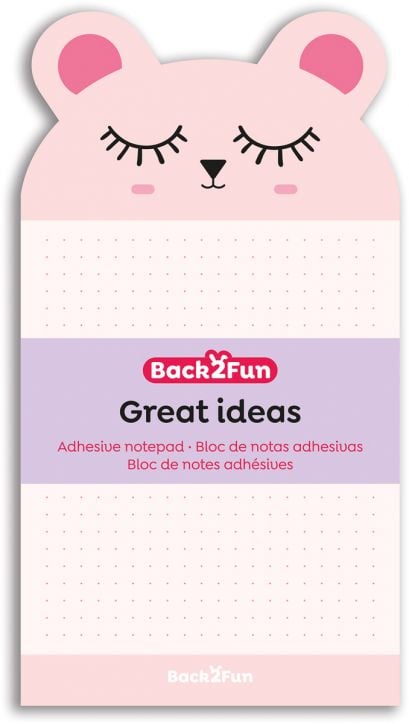 Лепящи листчета Miquelrius Back2Fun, мече