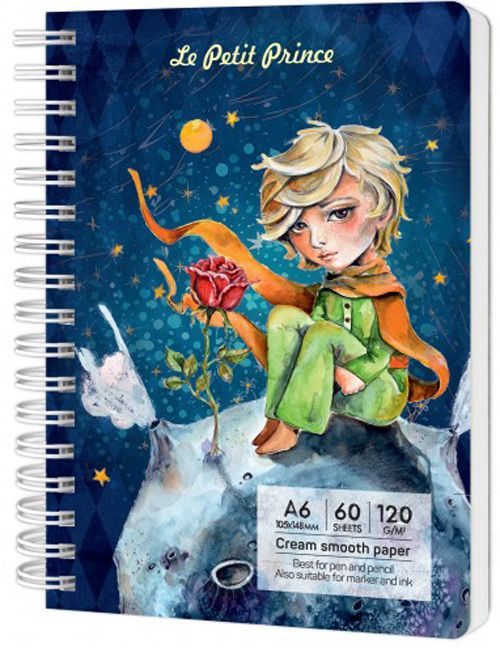 Скицник Drasca Having A Lovely Time: The Little Prince, A6 60 листа