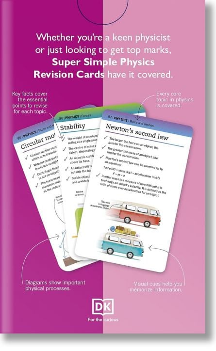 Super Simple Physics Revision Cards Key Stages 3 and 4