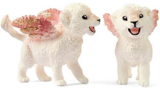 Комплект Schleich: Тренировка на крилати лъвчета