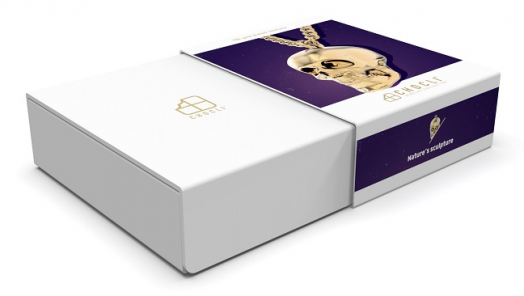 Колие с медальон Chocli - Skull