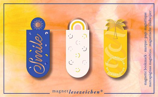 Магнитни разделители за книга - Усмивка