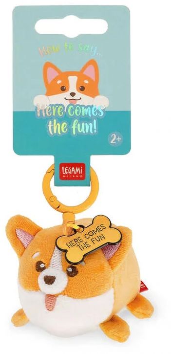 Плюшен ключодържател Legami - Corgi