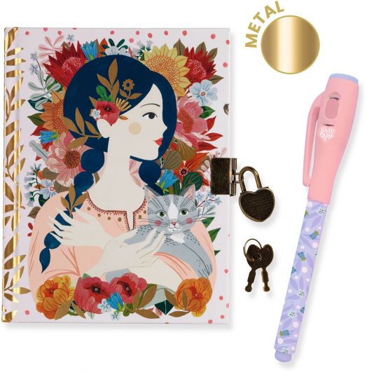 Таен дневник с магическа химикалка Djeco - Oana