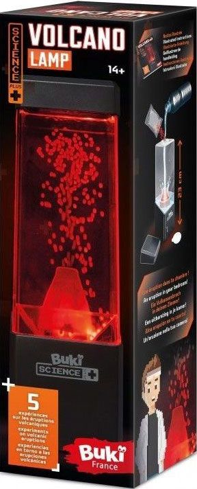 Вулканична лампа Buki, 5 дейности