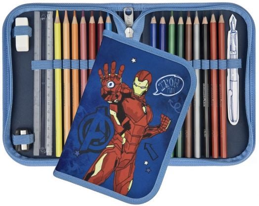 Комплект ученическа раница Undercover Avengers, модел 2024, ергономик