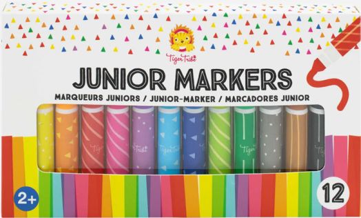 Детски маркери Tiger Tribe, 12 цвята