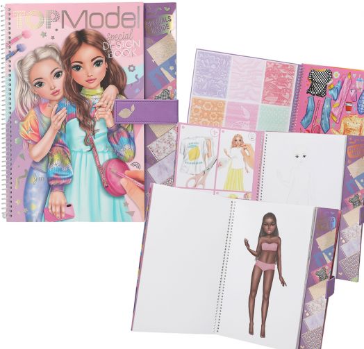 Книжка за оцветяване Top Model - Създай своя топ модел