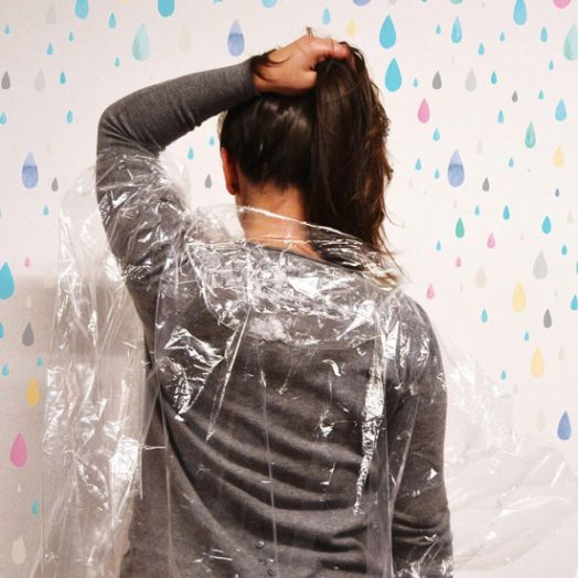 Дъждобран пончо с качулка Legami