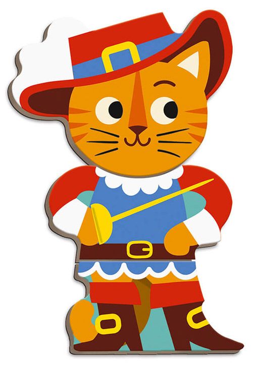 Детска магнитна книга Janod - Приказки