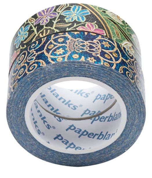 Декоративна лента Paperblanks - Azure/Poetry