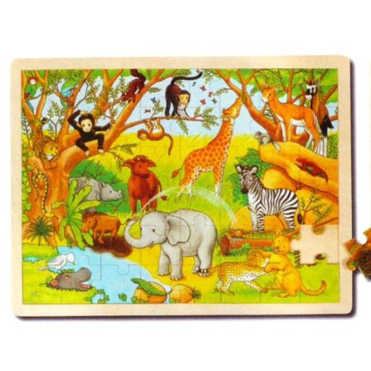 Пъзел Goki, Африка