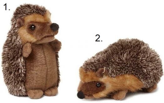 Плюшена играчка WWF - Таралеж, 18 см.