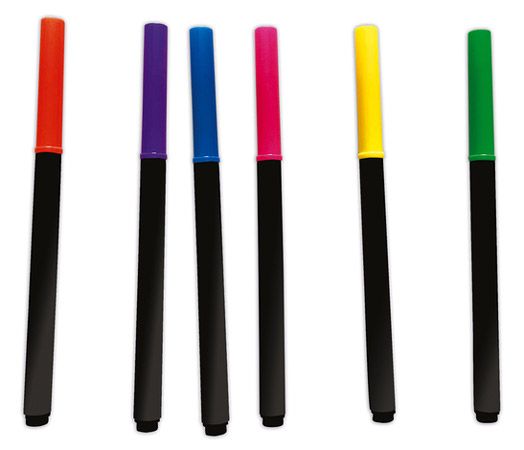 Творчески комплект Janod - Оцветяване с флуоресцентни маркери