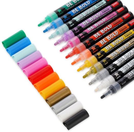 Акрилен маркер Legami - Be Bold, черен