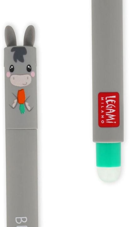 Комплект изтриваеми гел химикалки Legami - Farm Sweet Farm, 4 бр.