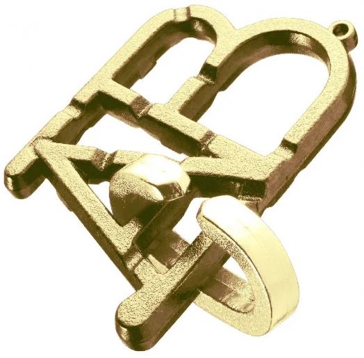 3D пъзел Eureka Hanayama Cast Mini Huzzle ABC