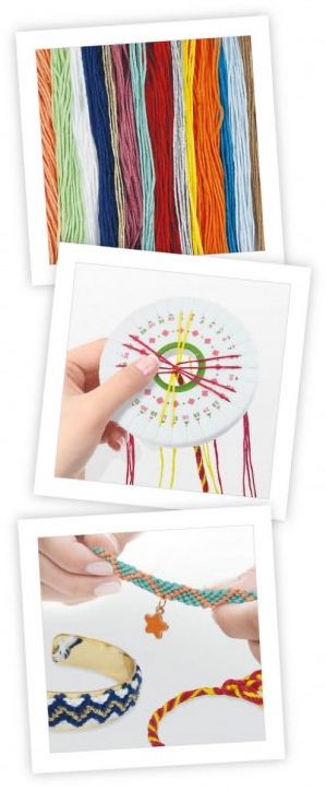 Творчески комплект Buki Be Teens - Направи сам гривни за приятели, делукс