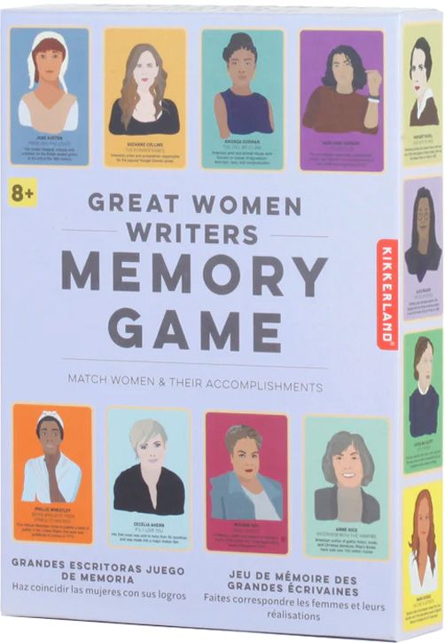 Мемори игра Kikkerland - Велики жени писателки