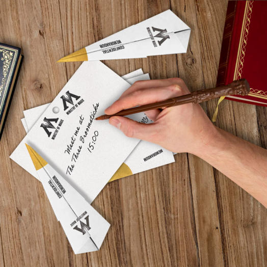 Комплект мемо пад с химикалка Harry Potter