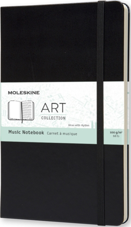 Тефтер Moleskine Art Music Notebook