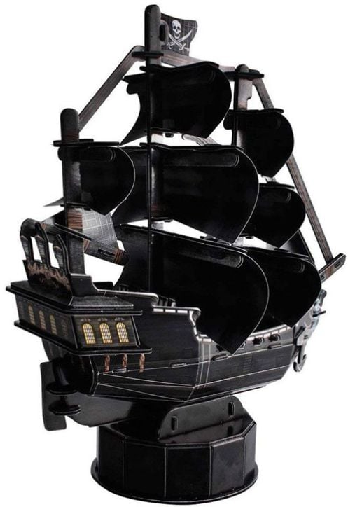 3D пъзел Cubic Fun - Кораб Отмъщението на кралица Анна, 100 части