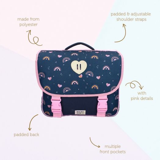 Ученическа раница Vadobag Milky Kiss Radiant Rainbows