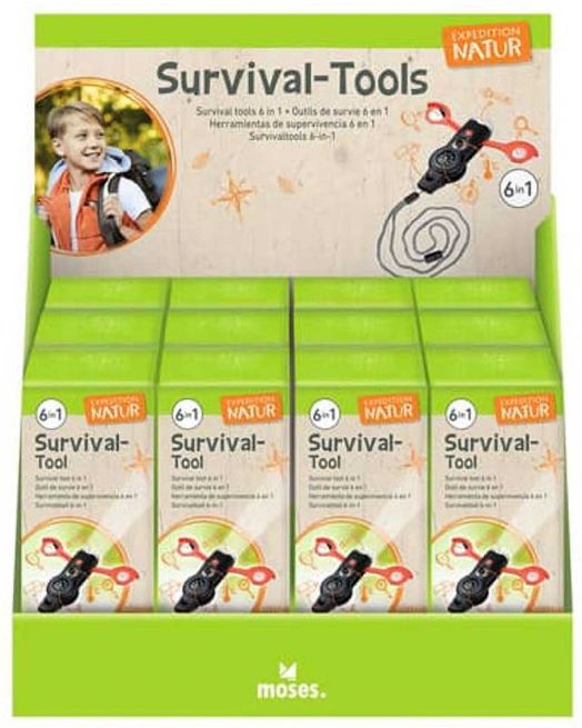 Мултифункционален инструмент 6 в 1 Moses Expedition Natur