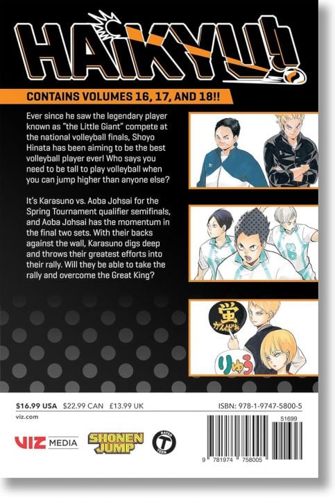 Haikyu (3-in-1 Edition), Vol. 6