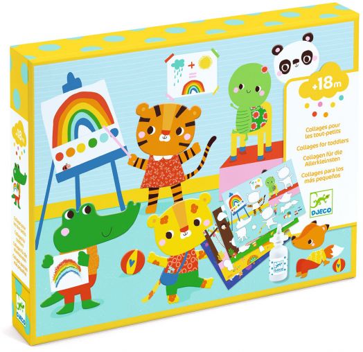 Колажи за най-малките Djeco - Денят