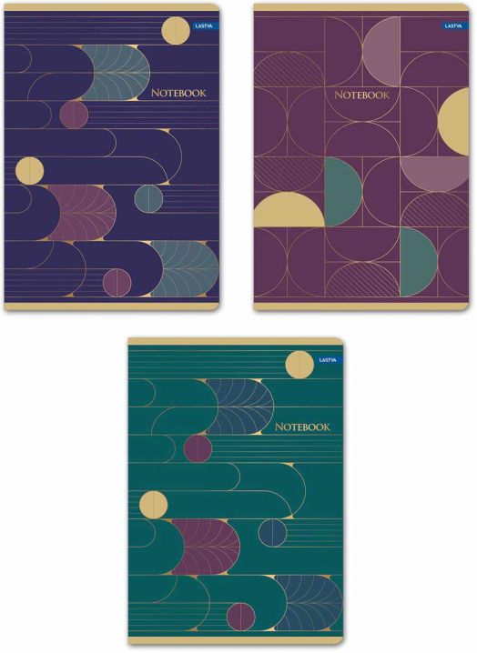 Тетрадка Lastva Harmony А5, 50 листа с широки редове