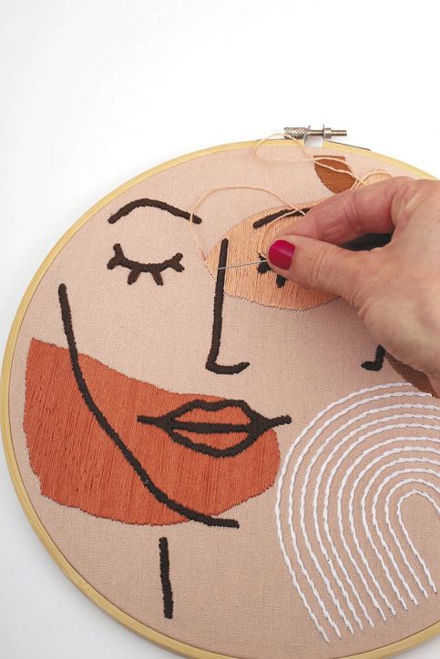 Комплект за бродиране Graine Creative - Лице
