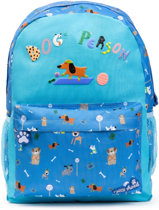 Ученическа раница Ambar Pets Friends, синя