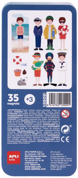 Детска магнитна игра Apli Kids - Океан