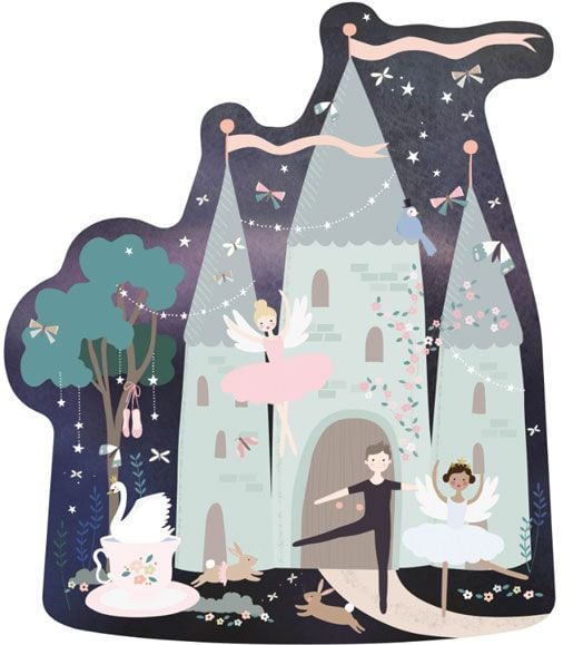 Пъзел Floss & Rock, Enchanted - Замък, 20 части