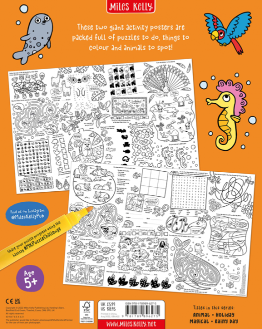 Great Big Animal Puzzle Posters