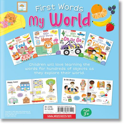 First Words My World: 4-pack set