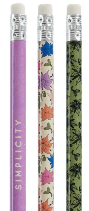 Комлект моливи Miquelrius Vintage Lily, 6 бр.