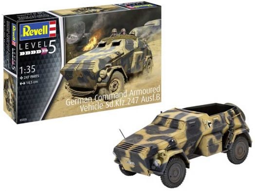 Сглобяем модел Revell - Германска командна бронирана машина Sd.Kfz.247 Ausf.B