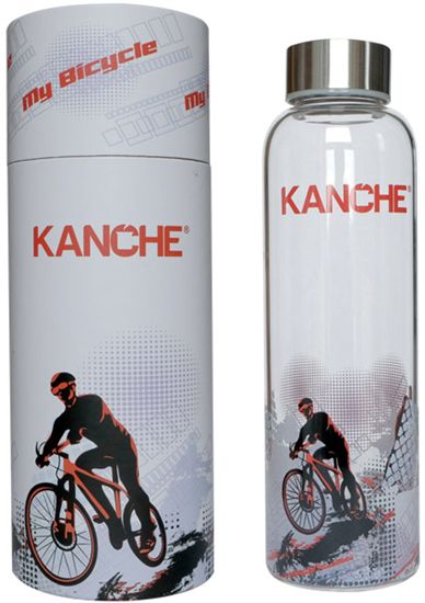 Стъклена бутилка Kanche - Моето колело, 0.500 л.