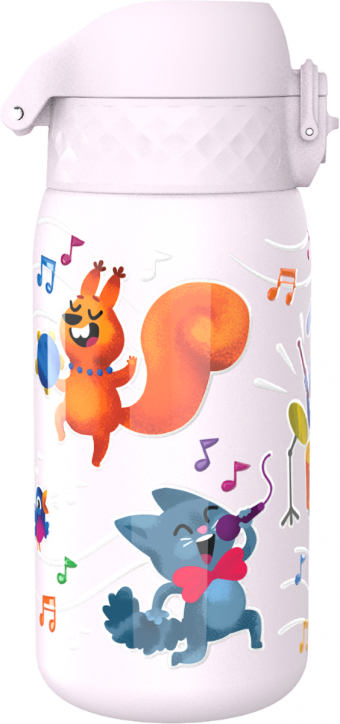 Бутилка за вода Ion8 - Животни, 400 мл.