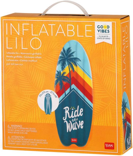 Надуваем дюшек Legami - Surf Board